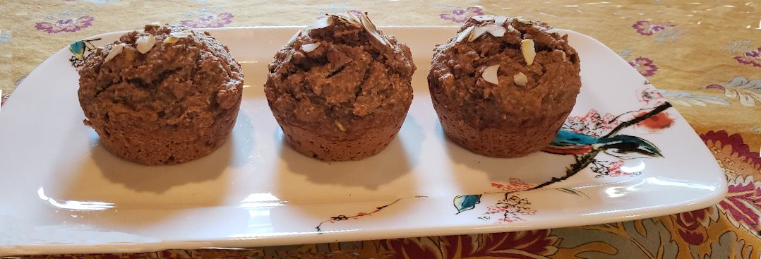 Sugarless Banana Muffins