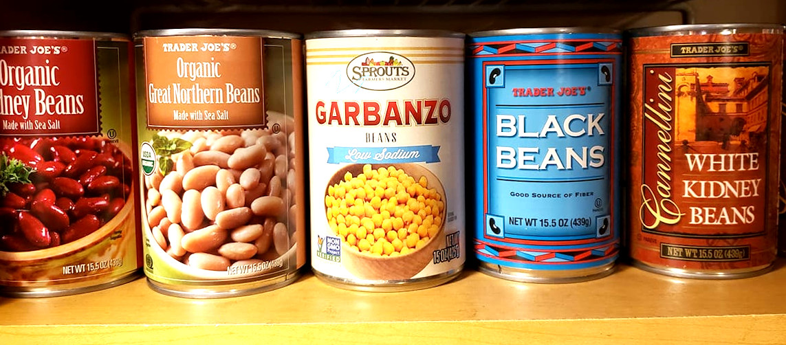 Sodium in Cans of Beans